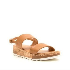 Brown Espadrilles Platform Sandals Brand New NWT